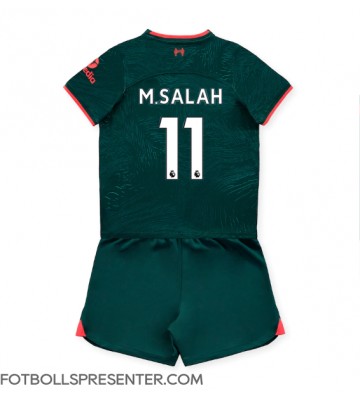 Liverpool Mohamed Salah #11 Tredje tröja Barn 2022-23 Kortärmad (+ korta byxor)